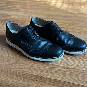 Cole Haan Men’s OriginalGrand Wingtip Oxfords Black Size 11